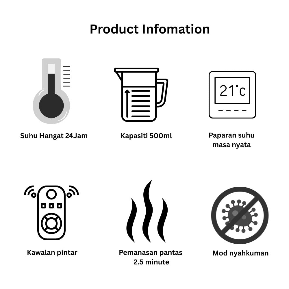 Yunbaby Wireless Smart Milk Kettle – Heat Water & Milk Anytime, Anywhere