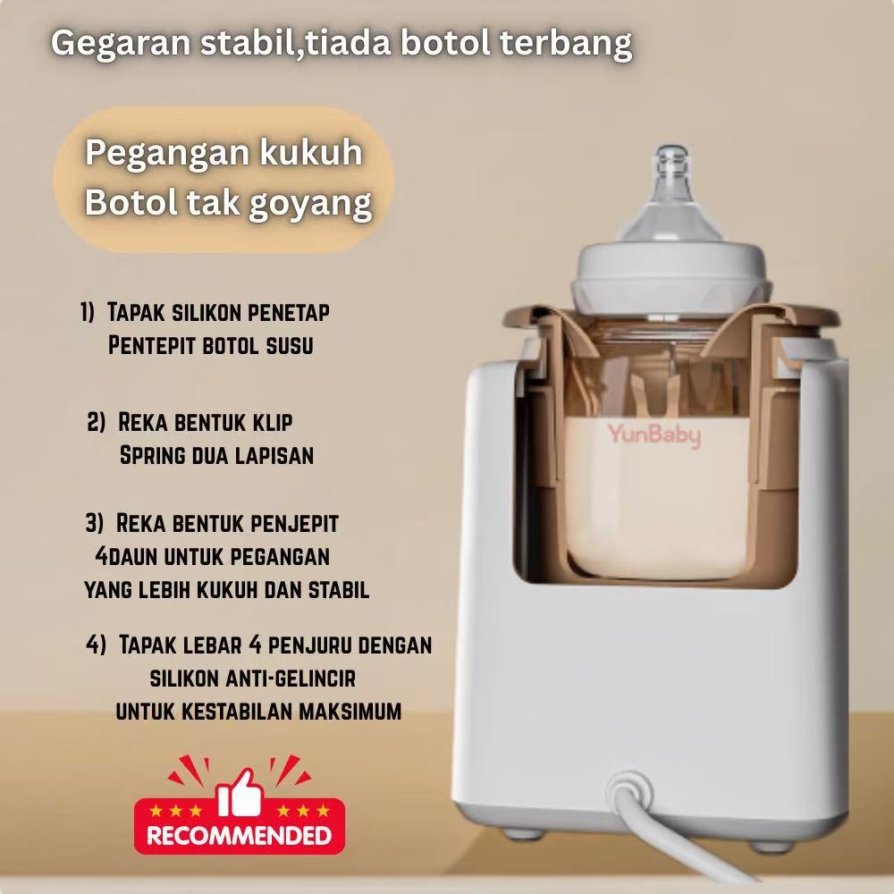 YunBaby 2-in-1 Milk Warmer & Shaker