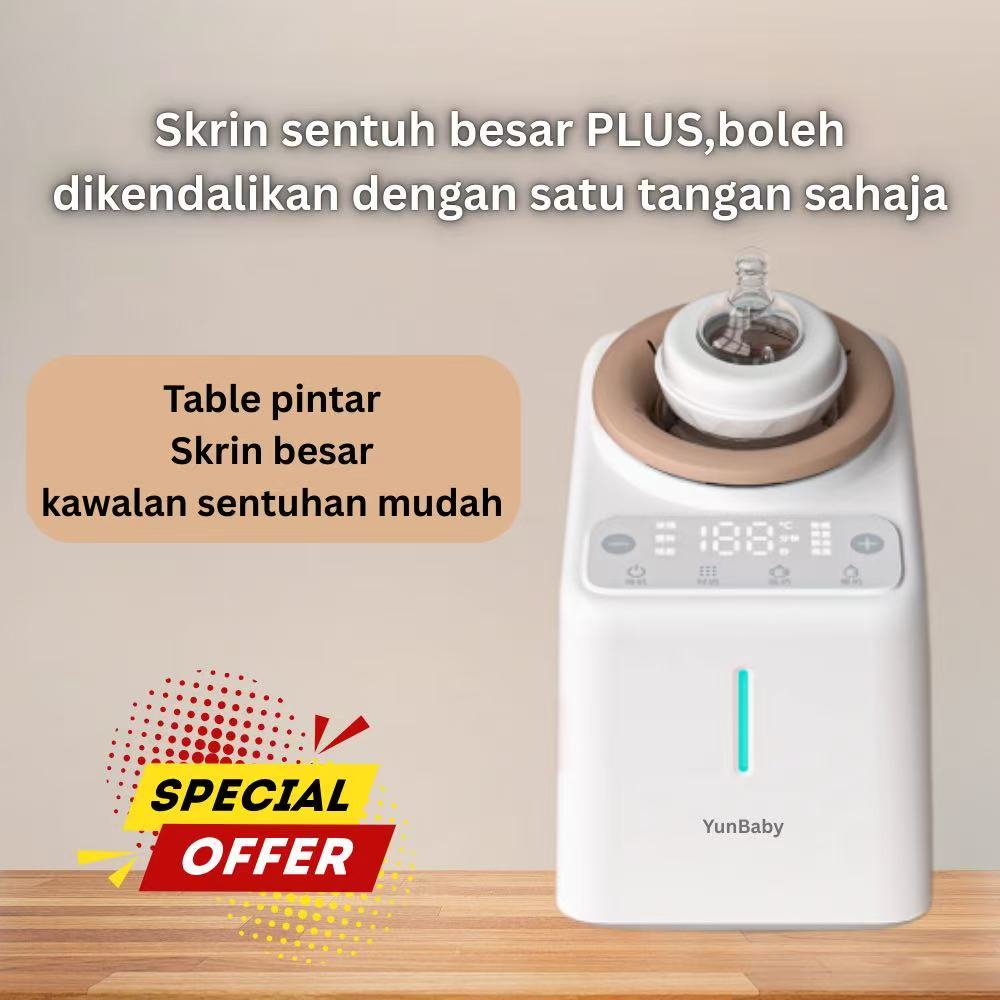 YunBaby 2-in-1 Milk Warmer & Shaker