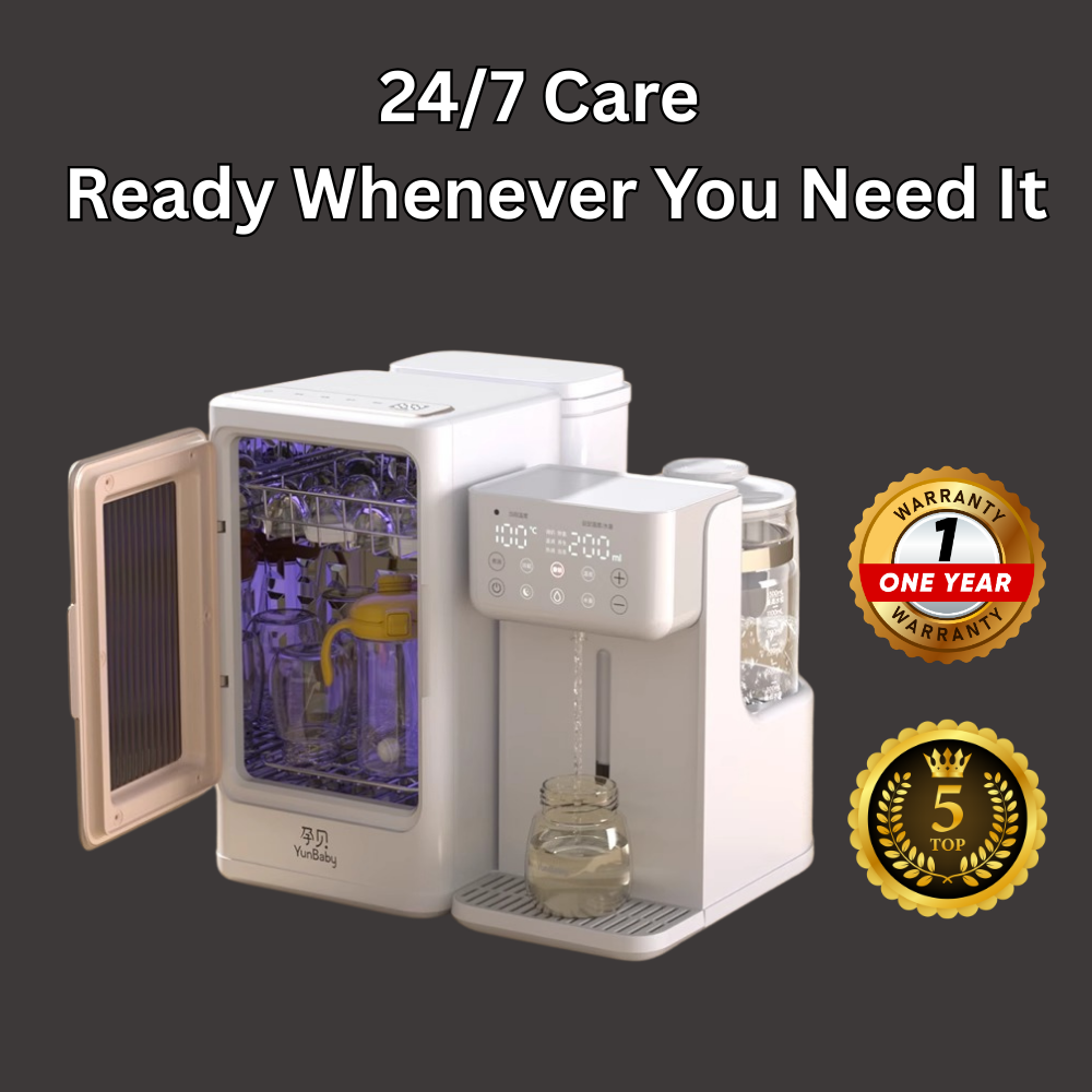 YunBaby 7 in 1 UV Sterilizer & Water Dispenser for baby