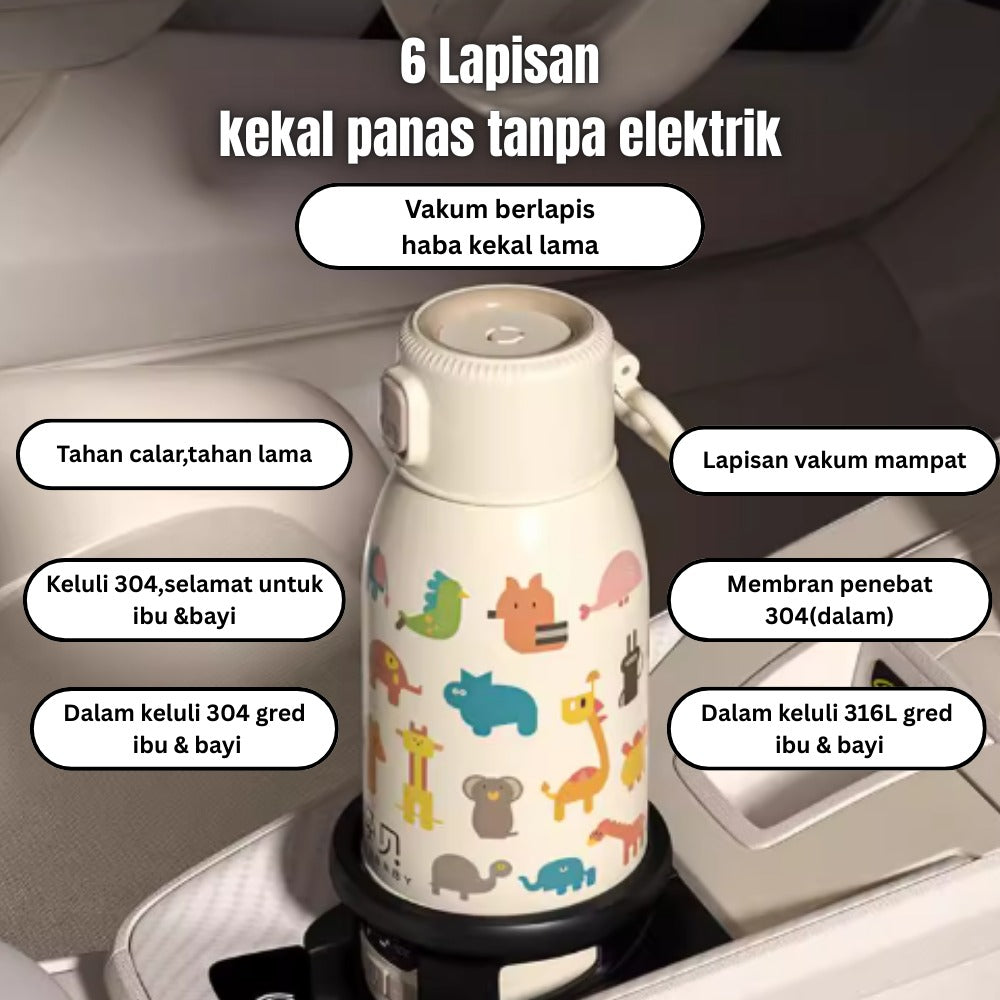 Yunbaby Wireless Smart Milk Kettle – Heat Water & Milk Anytime, Anywhere