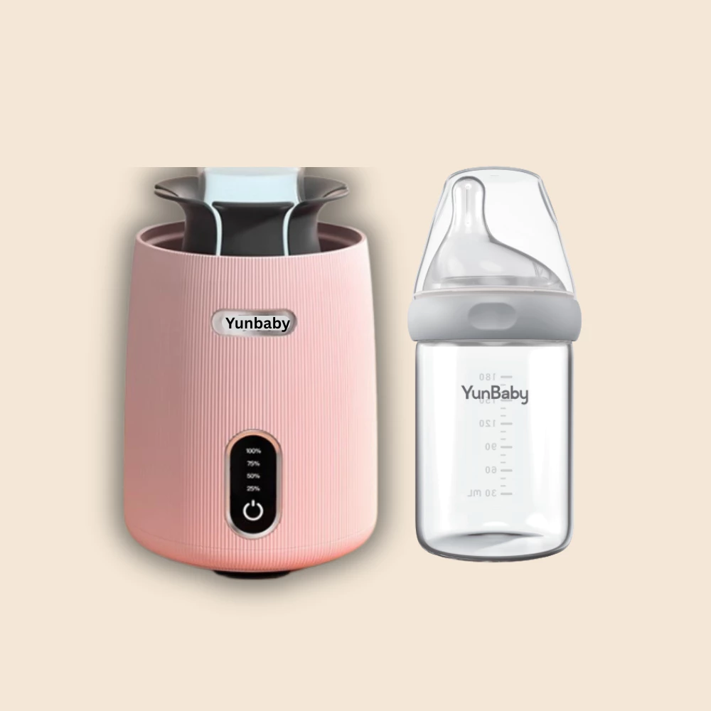 Baby Electric Milk Shaker & Warmer Yunbaby Baby Bottle Shaker Automatic Adjustable Keeping Constant Temperature